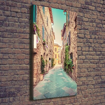 Quadro foto su tela verticale Strade italiane