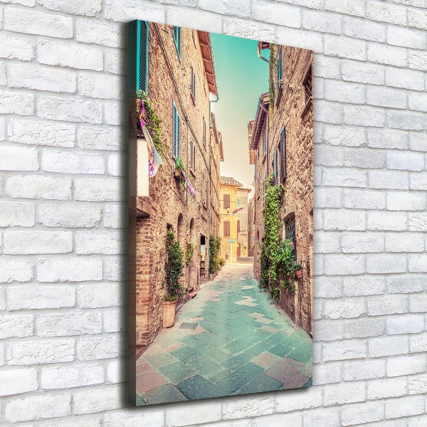 Quadro foto su tela verticale Strade italiane
