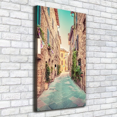Quadro foto su tela verticale Strade italiane