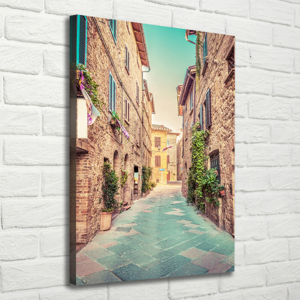 Quadro foto su tela verticale Strade italiane