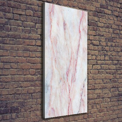 Stampa quadro su tela verticale Sfondo effetto marmo