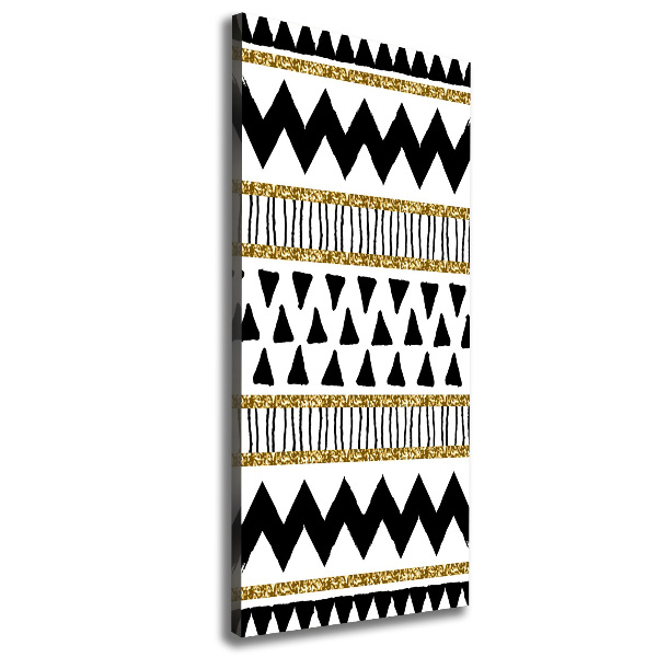 Stampa quadro su tela verticale Di origine etnica