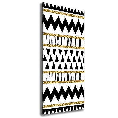 Stampa quadro su tela verticale Di origine etnica