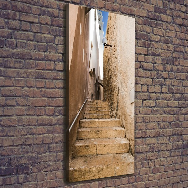 Quadro foto su tela verticale Le strade di Israele