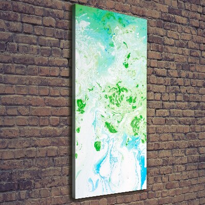 Quadro su tela canvas verticale Estrazione della macchia