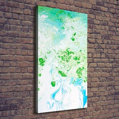 Quadro su tela canvas verticale Estrazione della macchia