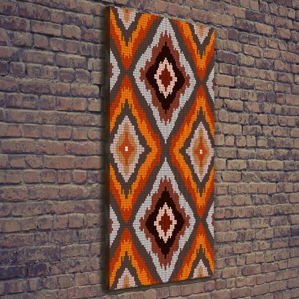 Quadro su tela canvas verticale Sfondo retrò