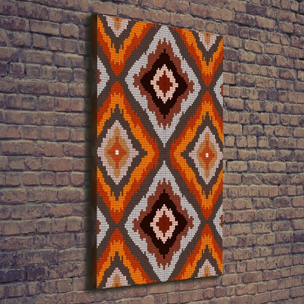 Quadro su tela canvas verticale Sfondo retrò