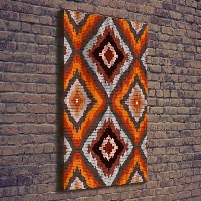 Quadro su tela canvas verticale Sfondo retrò