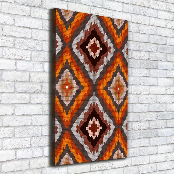 Quadro su tela canvas verticale Sfondo retrò