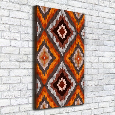 Quadro su tela canvas verticale Sfondo retrò