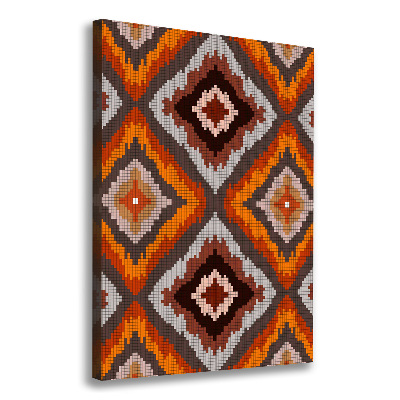 Quadro su tela canvas verticale Sfondo retrò