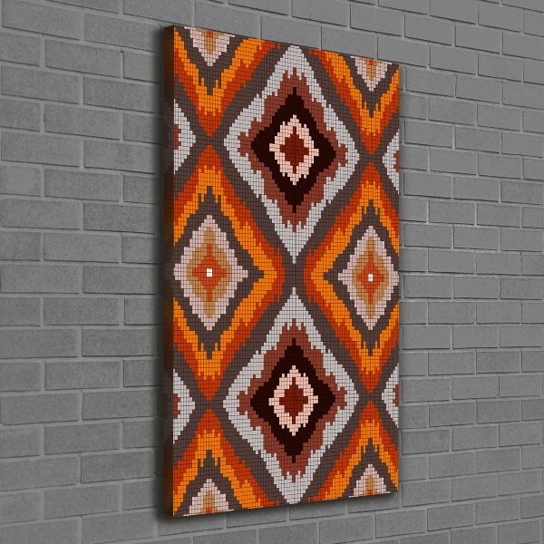 Quadro su tela canvas verticale Sfondo retrò