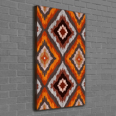 Quadro su tela canvas verticale Sfondo retrò