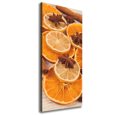 Quadro foto su tela verticale Il profumo del Natale