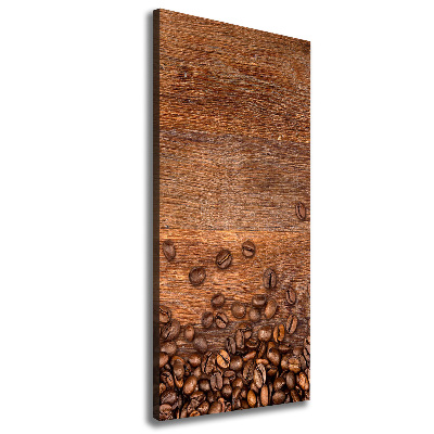 Quadro su tela canvas verticale Chicchi di caffè
