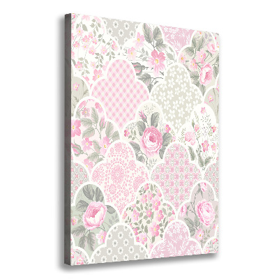 Stampa quadro su tela verticale Rose