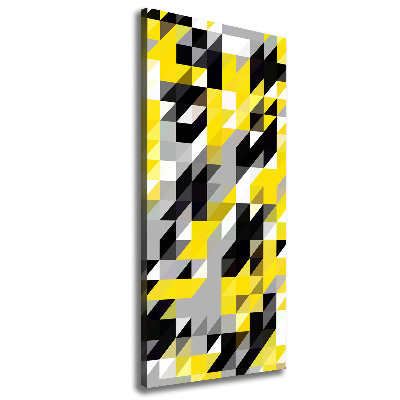 Quadro su tela canvas verticale Sfondo geometrico