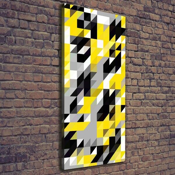 Quadro su tela canvas verticale Sfondo geometrico