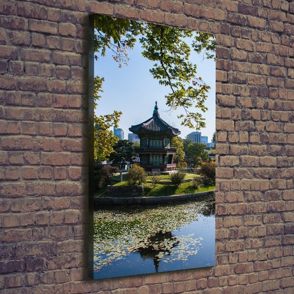 Quadro su tela canvas verticale Corea del Sud