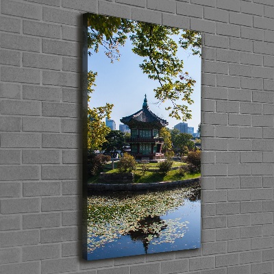 Quadro su tela canvas verticale Corea del Sud
