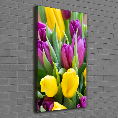 Quadro foto su tela verticale Tranquillo