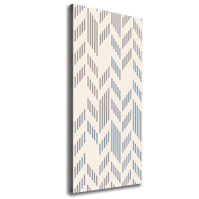 Quadro su tela canvas verticale Sfondo geometrico