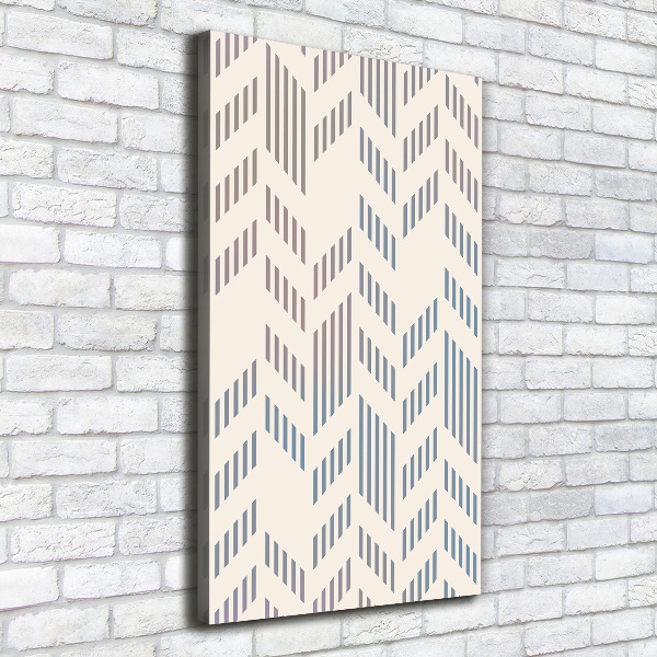 Quadro su tela canvas verticale Sfondo geometrico