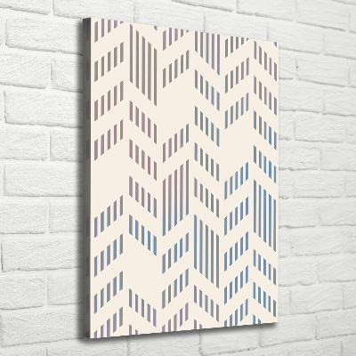Quadro su tela canvas verticale Sfondo geometrico