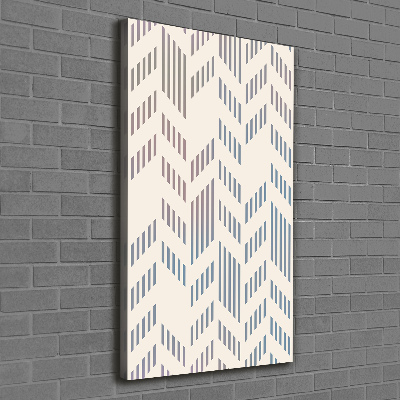 Quadro su tela canvas verticale Sfondo geometrico