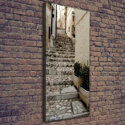 Stampa quadro su tela verticale Una strada affascinante