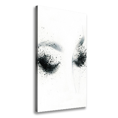 Quadro su tela canvas verticale Trucco