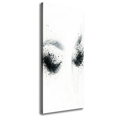Quadro su tela canvas verticale Trucco