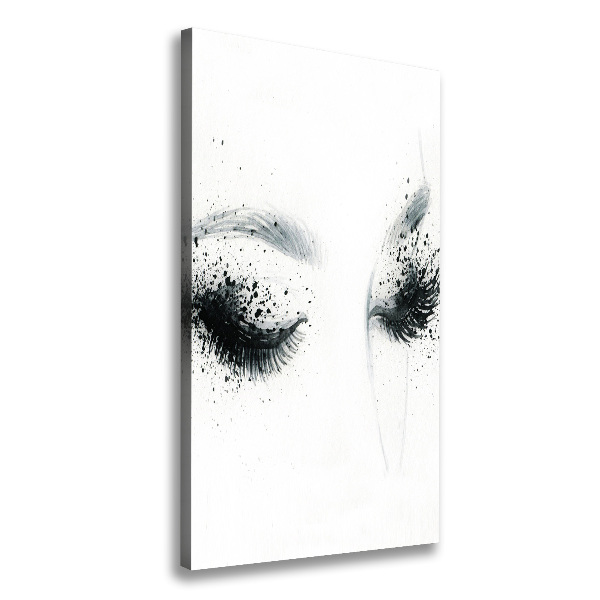 Quadro su tela canvas verticale Trucco