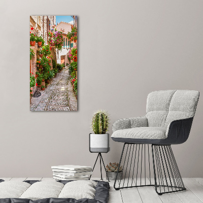 Quadro foto su tela verticale Strade italiane
