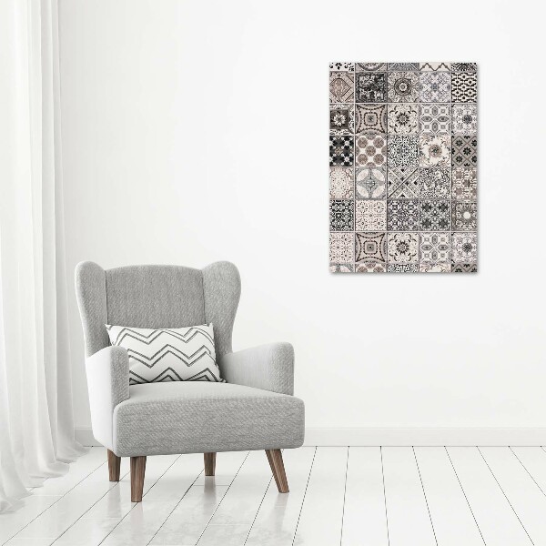 Stampa quadro su tela verticale Piastrelle in ceramica