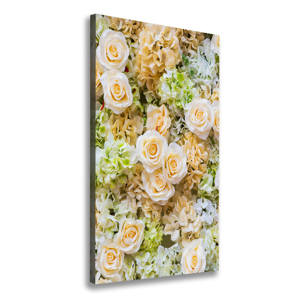 Stampa quadro su tela verticale Fiori per il matrimonio