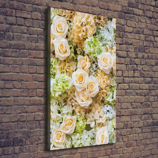 Stampa quadro su tela verticale Fiori per il matrimonio