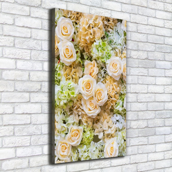 Stampa quadro su tela verticale Fiori per il matrimonio