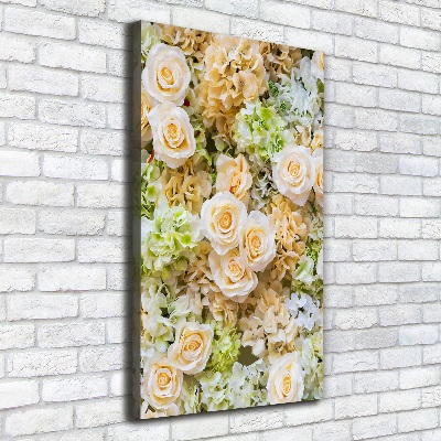 Stampa quadro su tela verticale Fiori per il matrimonio