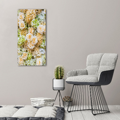 Stampa quadro su tela verticale Fiori per il matrimonio