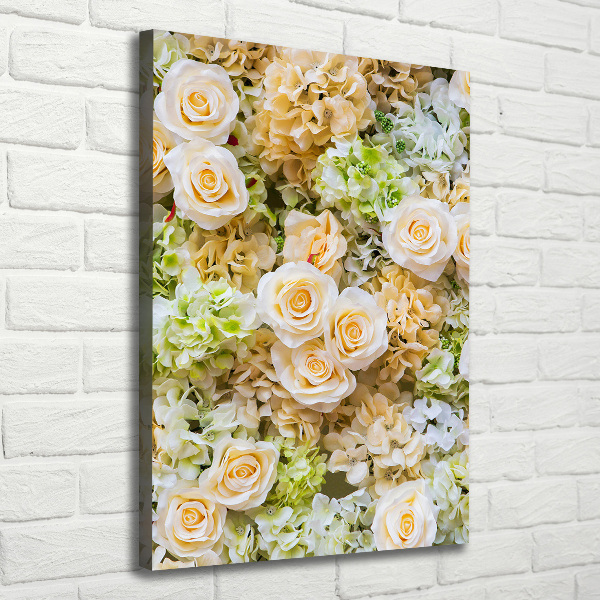 Stampa quadro su tela verticale Fiori per il matrimonio
