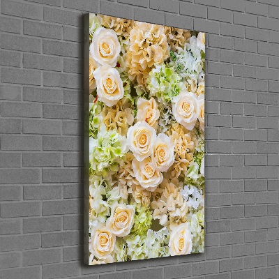 Stampa quadro su tela verticale Fiori per il matrimonio
