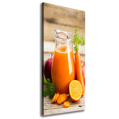 Quadro foto su tela verticale Succo di frutta