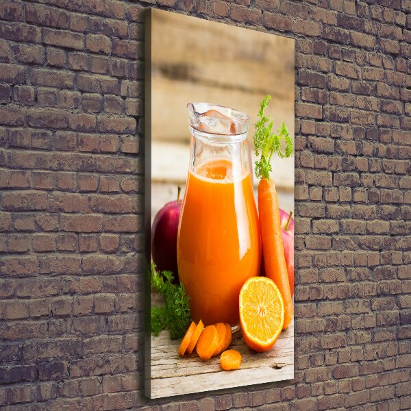 Quadro foto su tela verticale Succo di frutta