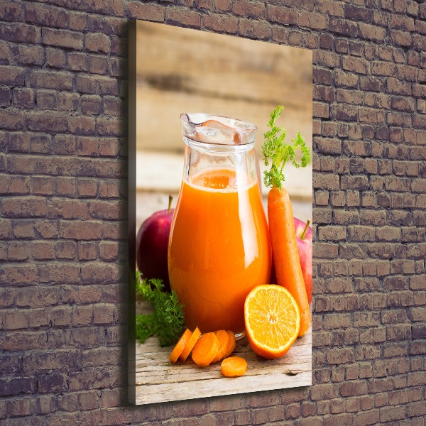 Quadro foto su tela verticale Succo di frutta