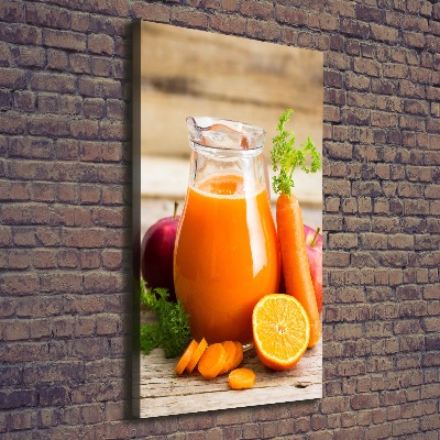 Quadro foto su tela verticale Succo di frutta