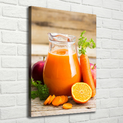 Quadro foto su tela verticale Succo di frutta