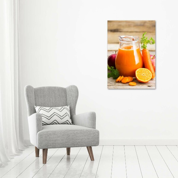 Quadro foto su tela verticale Succo di frutta