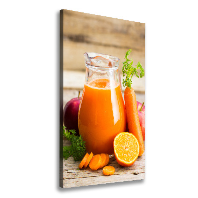 Quadro foto su tela verticale Succo di frutta